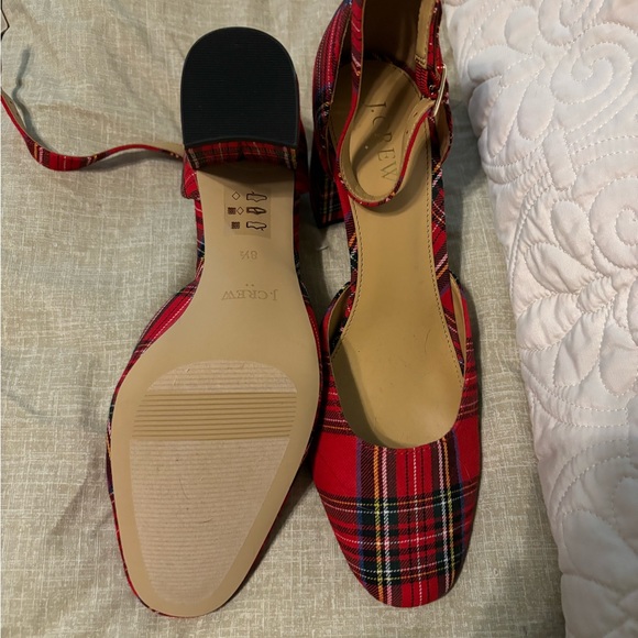 J crew tartan heels - Picture 2 of 5
